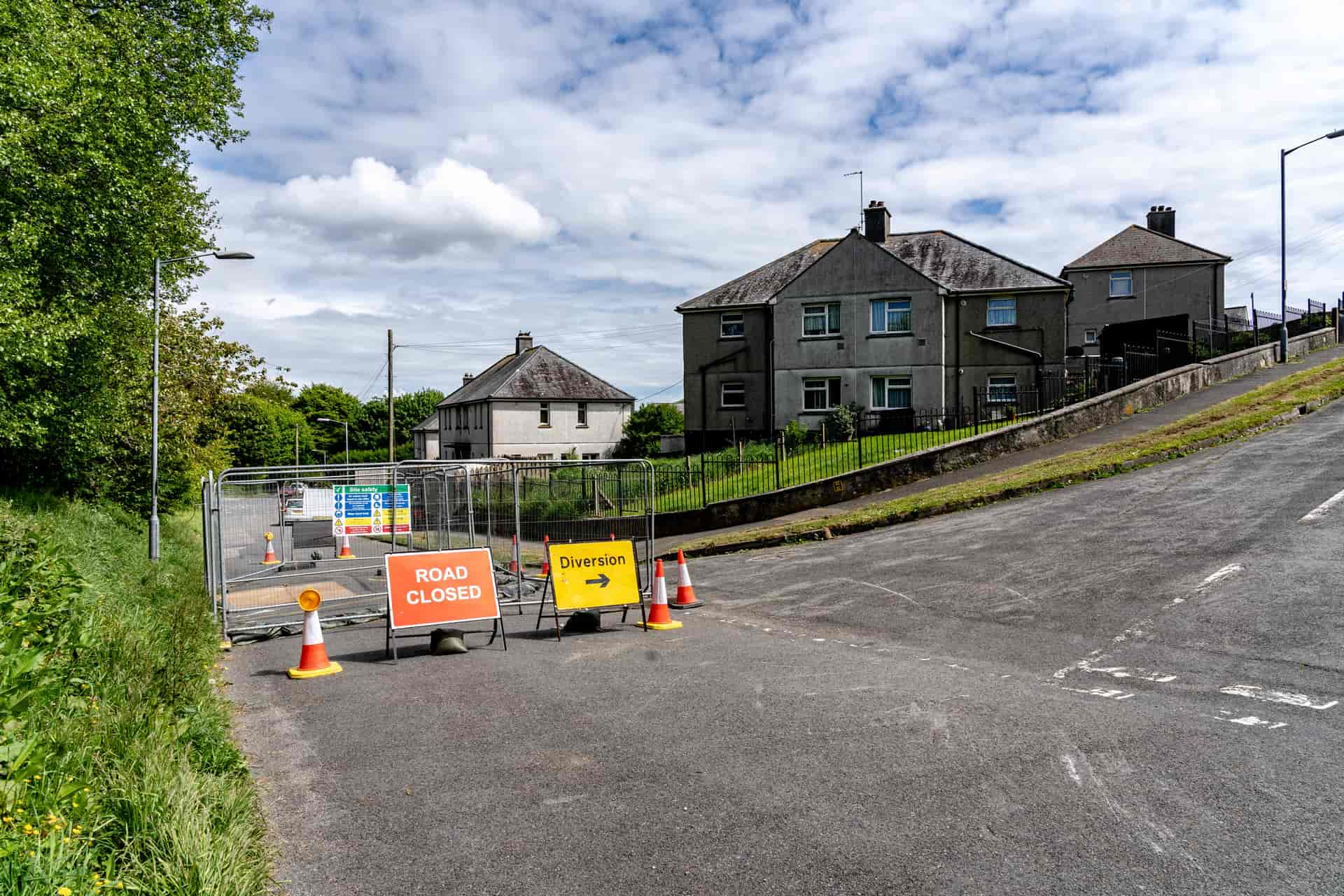 The hole on Polmeere Road, Penzance, Cornwall most likely belongs to Treneere Mine