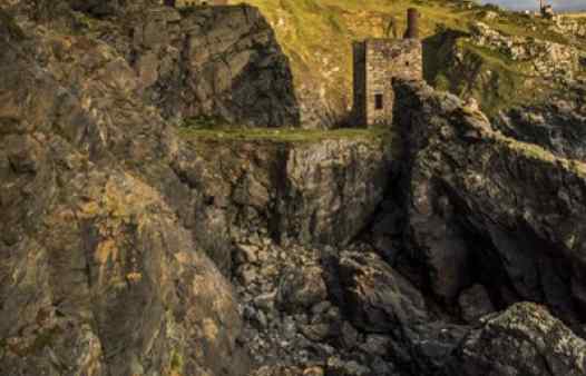 Cornwall's world-famous tin mining heritage typified by the Crowns Mine at Botallack, St. Just.