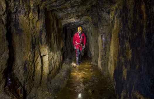 In a Cornish tine mine. Explore the workings and artefacts on a unique underground adventure. Cornwall's answer to Go Below!